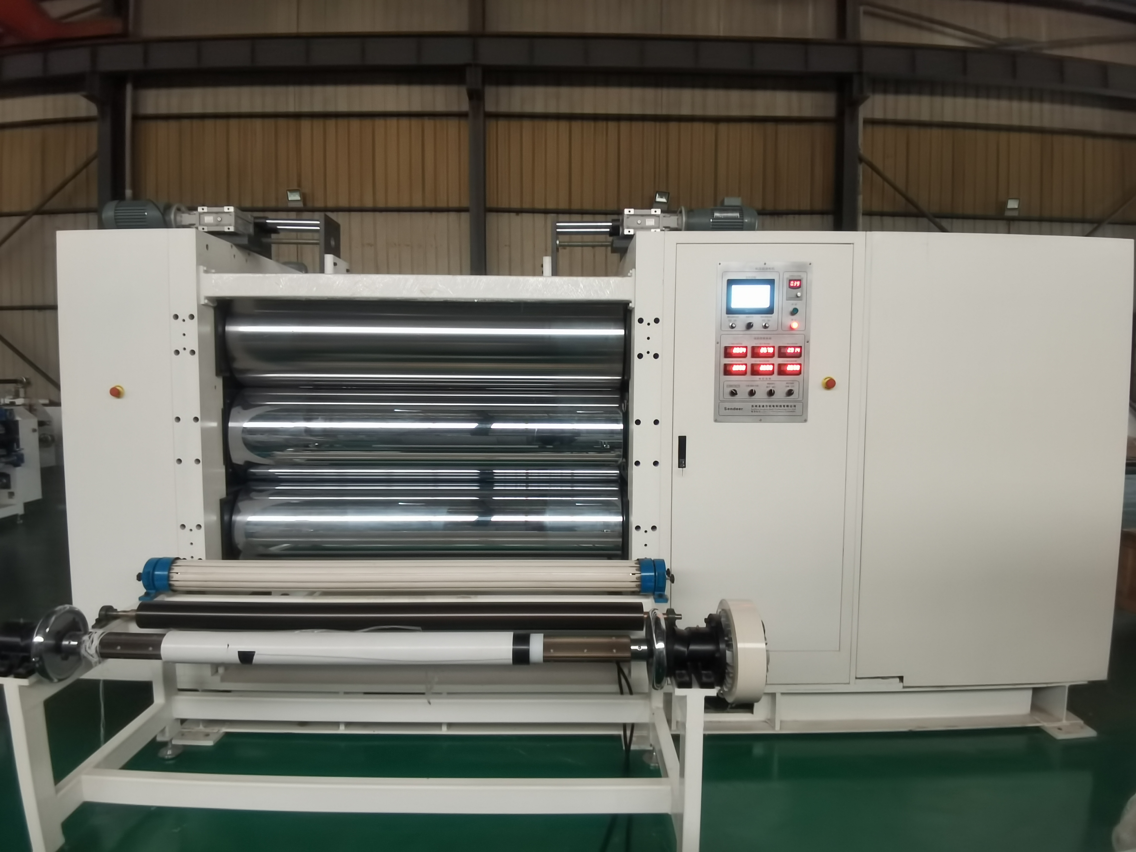 玻璃纤维布四辊压延机 双面硅胶压延生产线 半生熟硅胶压延机 陶瓷化阻燃硅胶压延机