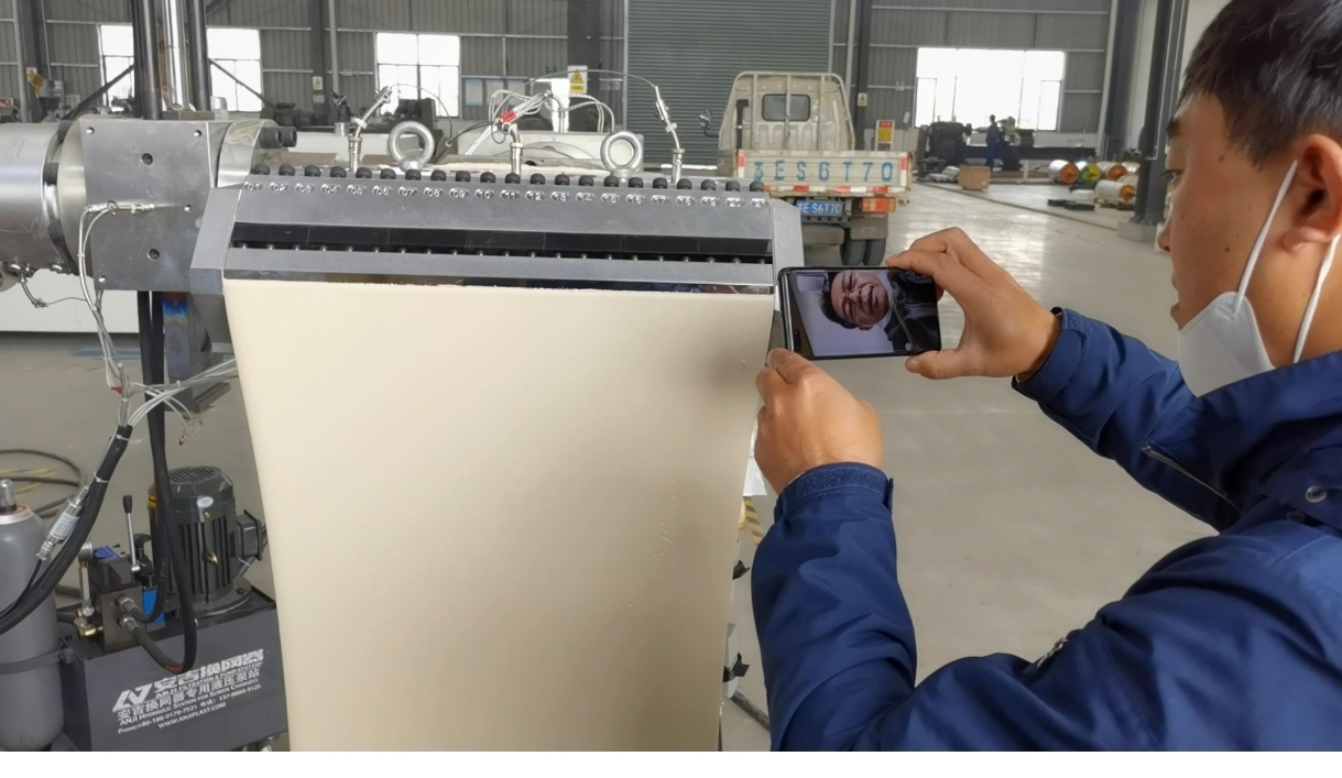 双锥挤出压延生产线  天然橡胶加热挤出压延生产线 挤出压光机